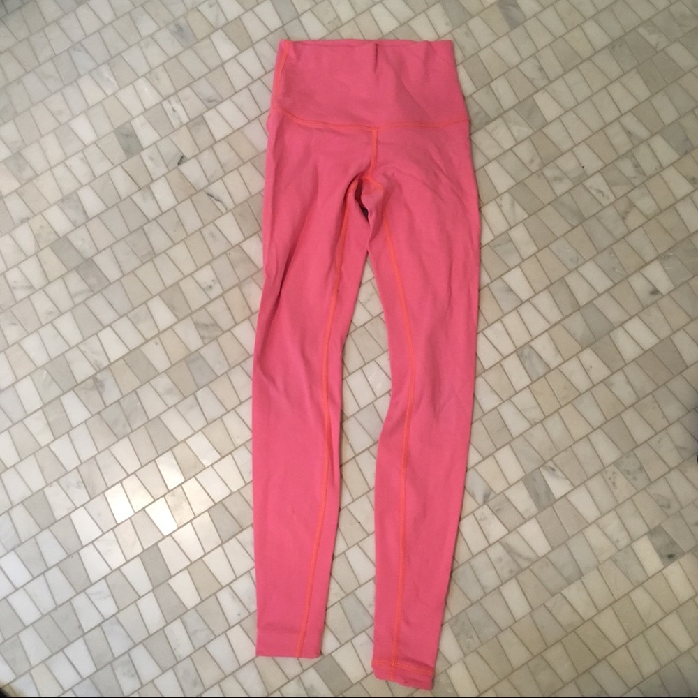 Lululemon neon leggings